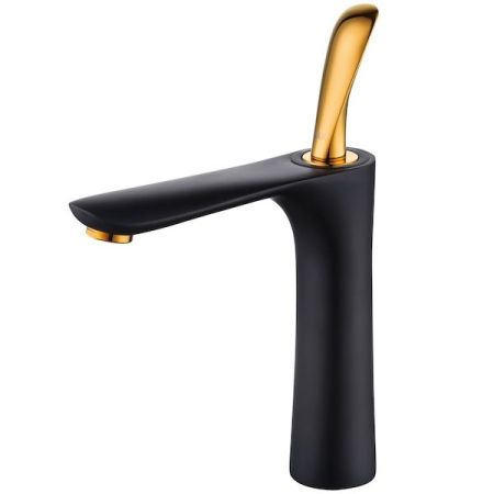 Смеситель для раковины D&K Venice Baciano DA1032659 Черный Золото, артикул DA1032659