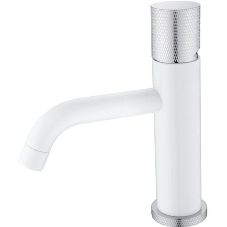 Смеситель STICK для умыв. низ. WHITE TOUCH CHROME_Комплект, артикул 121-WCR.2