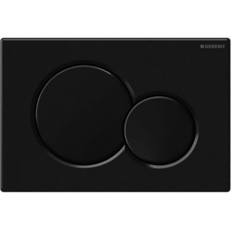 Клавиша смыва, Geberit, Sigma 01, назначение-для унитаза, ширина, мм-246, глубина, мм-13, высота, мм-164, тип смыва-двойной, тип управления-механический, материал-пластик, цвет-чёрный