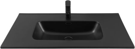 Раковина Aquanet Flat 90 черная матовая