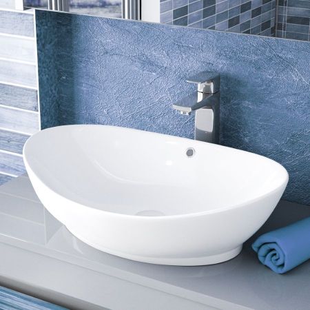 Раковина чаша Maretti EN13NS48-844, белая, артикул EN13NS48-844