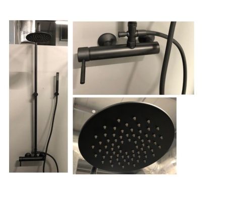 Душевая система Fiore XENON 44NN5168, черный, артикул 44NN5168