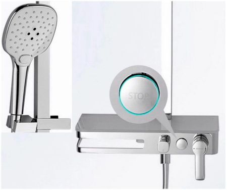 Душевая система Bravat Meissen F6277312CP-A-ENG, хром, артикул F6277312CP-A-ENG