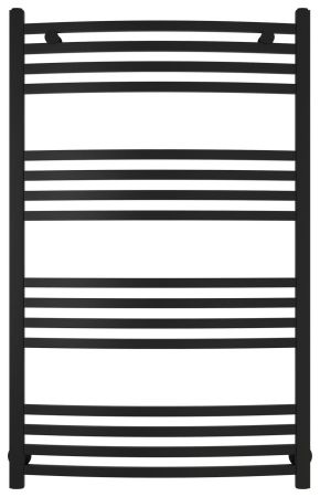 Полотенцесушитель водяной АРКУС 1000х600 (Матовый Чёрный), артикул 31-0251-1060