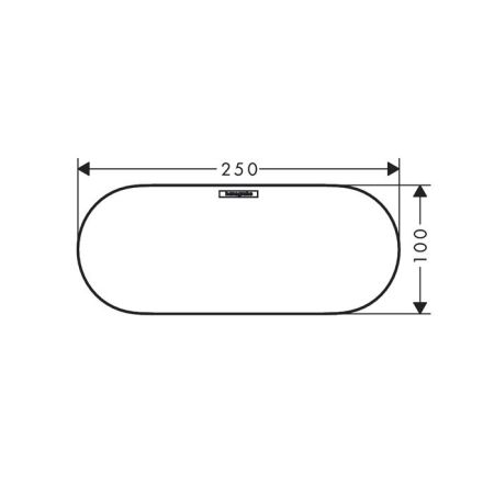 Крышка, Hansgrohe, WallStoris, для корзины, цвет-черный матовый, артикул 27925670