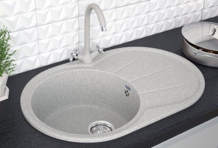 Кухонная мойка Ulgran U-503-310, серый, артикул U-503-310