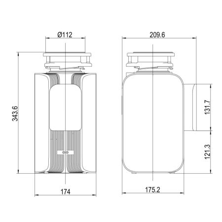 Измельчитель пищевых отходов электрический Lemark DON 3200 (9940094), артикул 9940094