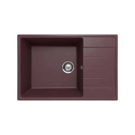 Кухонная мойка Ulgran Quartz Prima 760-06, трюфель, артикул Prima 760-06