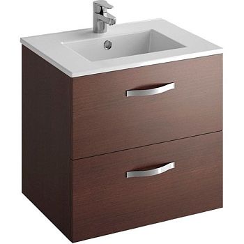 EB390RU-NR Тумба, 60 см, 2 ящика, Темный дуб меламин