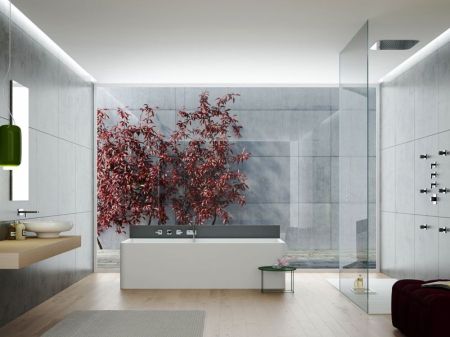 Смеситель для ванны Webert Living LV720901 Хром, артикул LV720901015