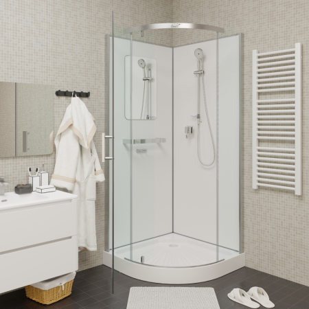 Кабина KORRA90T душевая Cerutti SPA (90x90x205)