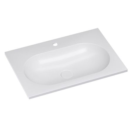 Раковина Florentina Гавана 70 см 10.260.00700.001, белая, артикул 10.260.00700.001