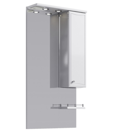 "Барселона" панель с зеркалом,  шкафчиком и подсветкой Ba.02.06, ТМ «AQWELLA», артикул Ba.02.06