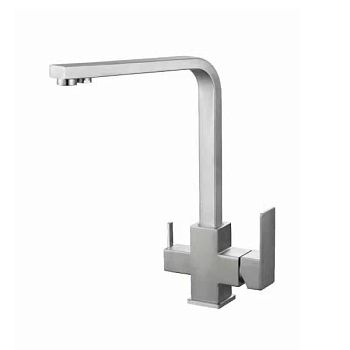 Смеситель для кухни Haiba HB76803-2, сталь