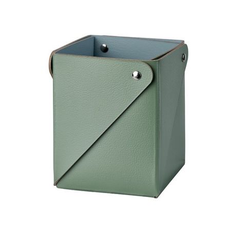 ADJ Стаканчик, 8x8xH10,5 см., цвет: эвкалипт/небесный, артикул 0104.60/50