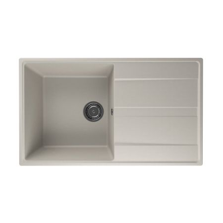 Кухонная мойка Ulgran Quartz Prima 850-02, лен, артикул Prima 850-02