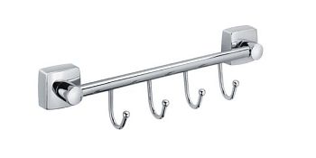 Крючки для полотенец Fixsen Kvadro FX-61305B-4 Хром