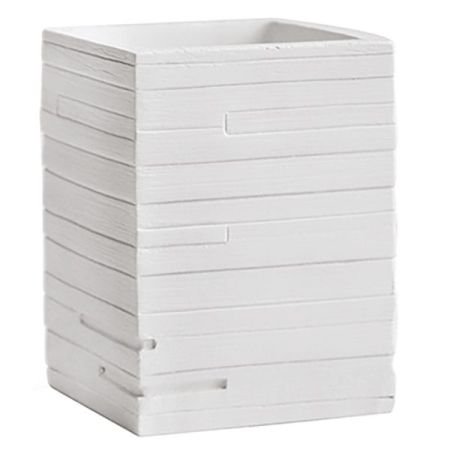 Стакан для зубных щеток WasserKRAFT Leine K-3828 Белый, артикул K-3828