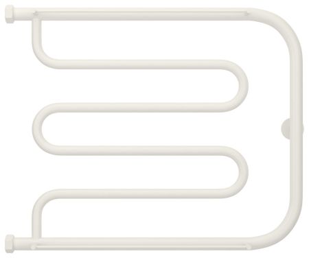 Полотенцесушитель, Сунержа, Лира, водяной, 2 полки, ширина, мм-660, глубина, мм-105-125, высота, мм-536, межосевое расстояние-500, подключение-вертикальное слева/справа, мощность, Вт-261, присоединительный размер-НГ G 1", материал-нержавеющая сталь, назна, артикул 30-4012-5065