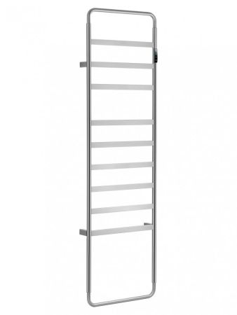 Полотенцесушитель электрический WONZON & WOGHAND DÜSSELDORF, Брашированный никель (WW-A204-BR), артикул WW-A204-BR