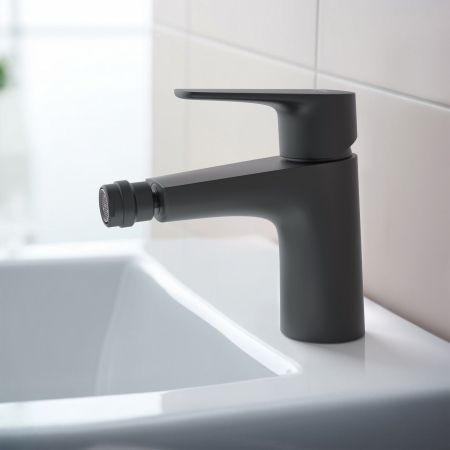 Смеситель для биде AQUATEK, матовый черный AQ1118MB БЕТТА, артикул AQ1118MB