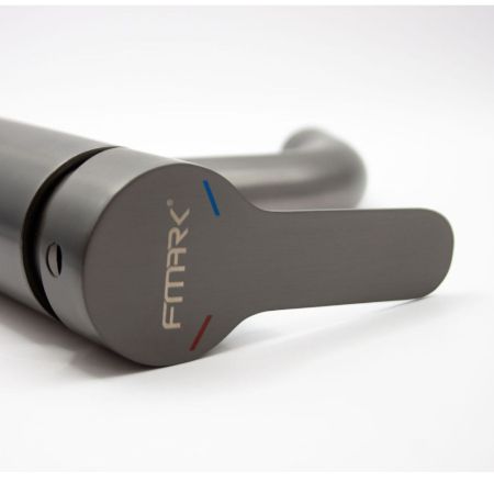 Смеситель для раковины Fmark FS8201Q, графит