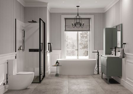 Смеситель для ванны Allen Brau Liberty 5.33012-00 (с внутренней частью) хром, артикул 5.33012-00