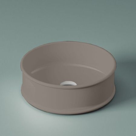 Artceram ATELIER Раковина настольная Ø 44 см, цвет tortora, артикул ATL001 40 00