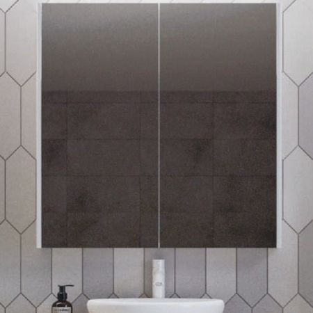 Зеркальный шкаф Velvex Klaufs 80 zsKLA.80-216 Белый, артикул zsKLA.80-216