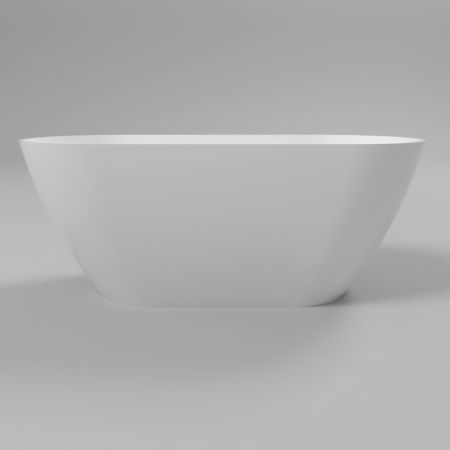 Ванна WHITECROSS Coral A 165x75 (белый глянец) иск. камень