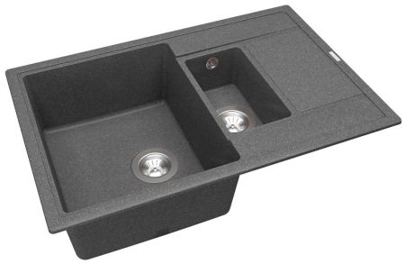 Кухонная мойка Florentina ЛИПСИ 20.250.D0780.102, черный, артикул 20.250.D0780.102