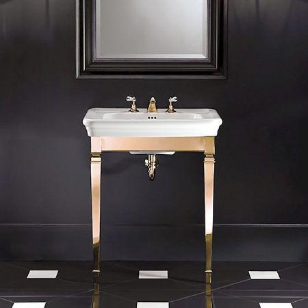 Devon Etoile Раковина (70х53см) с 3 отверстием под смеситель, цвет: белый, артикул IBLG3FET