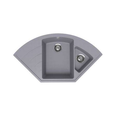 Кухонная мойка Ulgran Quartz Marta 1000-05, бетон, артикул Marta 1000-05