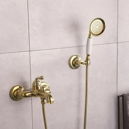 Смеситель для ванны Rose R0202E, золото