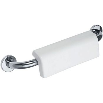 HELP Поручень с опорой под спину, 500 мм, нержавеющая сталь, глянец