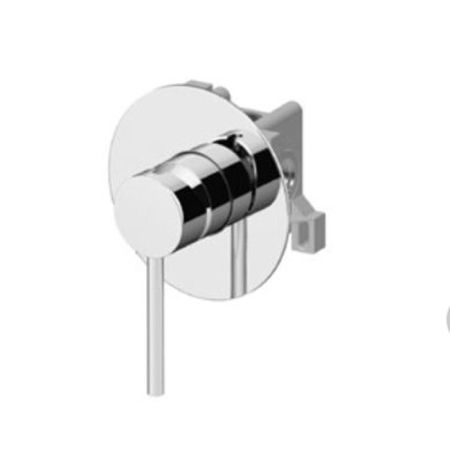 GATTONI CIRCLE TWO/ONE Смеситель для душа встраиваемый , с GBOX, цвет хром, артикул 9031/90C0.CH