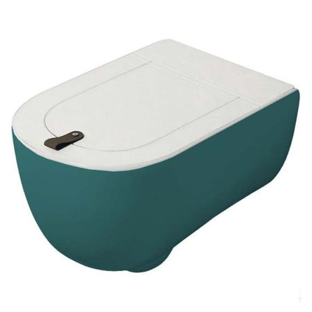 Artceram The One Унитаз подвесной Rimless 35x52 см, цвет foresta, артикул THV001 43 00 Акция