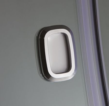 Душевая кабина SSWW W0916 L 120x80 профиль Белый матовый задние стенки прозрачные