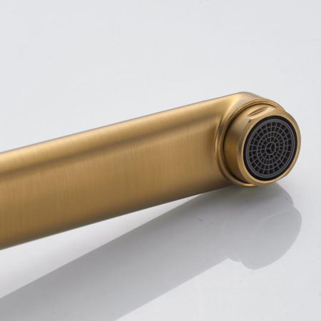 Смеситель для ванны Shevanik S4322G, золотой сатин, артикул S4322G