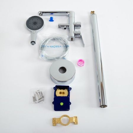 COMFORT-VDP-01 Напольный смеситель для ванны, хром, артикул COMFORT-VDP-01