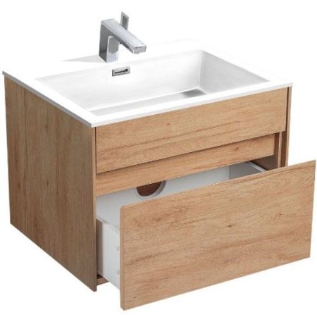 Тумба под раковину Vincea Chiara VMC-1C600YO подвесная Y.Oak, артикул VMC-1C600YO