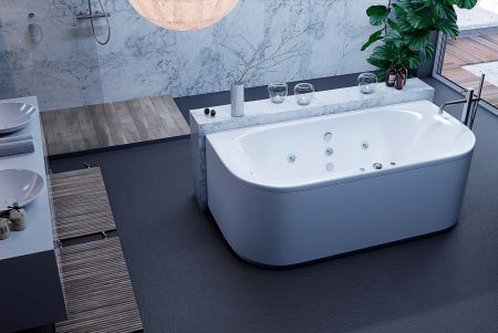 Экран боковой правый (для ванны Морфей), артикул EKR-B0000028