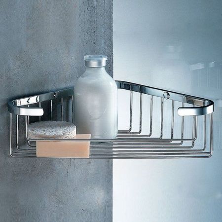 Colombo Angolari Угловая полочка, цвет: хром, артикул B9613.CR