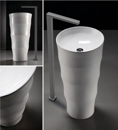 Раковина ALESSIA напольная Cerutti SPA 420x420x830