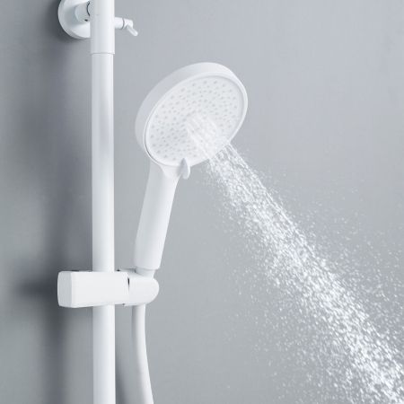 Душевая система Shevanik S4336C, белый