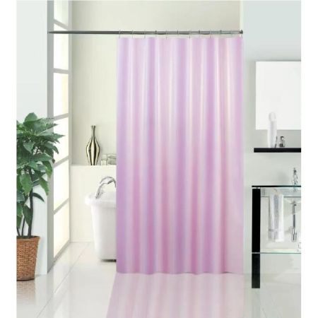 Штора для ванной комнаты Savol S-MTX1818R, розовый, артикул S-MTX1818R