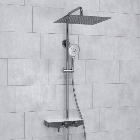 A113.119.127.CH Thermo Душевой комплект с термостатическим смесителем, артикул A113.119.127.CH Thermo