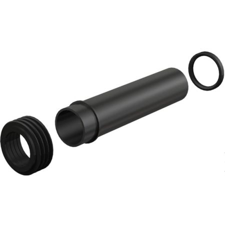 Впускной патрубок для унитаза Alcaplast M901 Черный, артикул M901