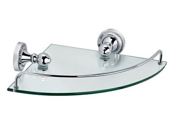 Угловая полка Fixsen Style FX-41103A Хром