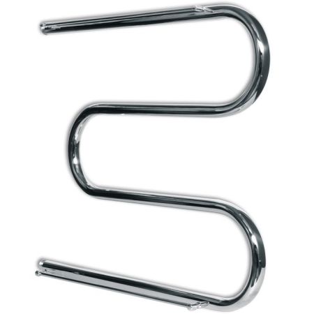 Водяной полотенцесушитель Ника Simple М1/СП 50x80 с полкой Хром, артикул М1/СП 50x80